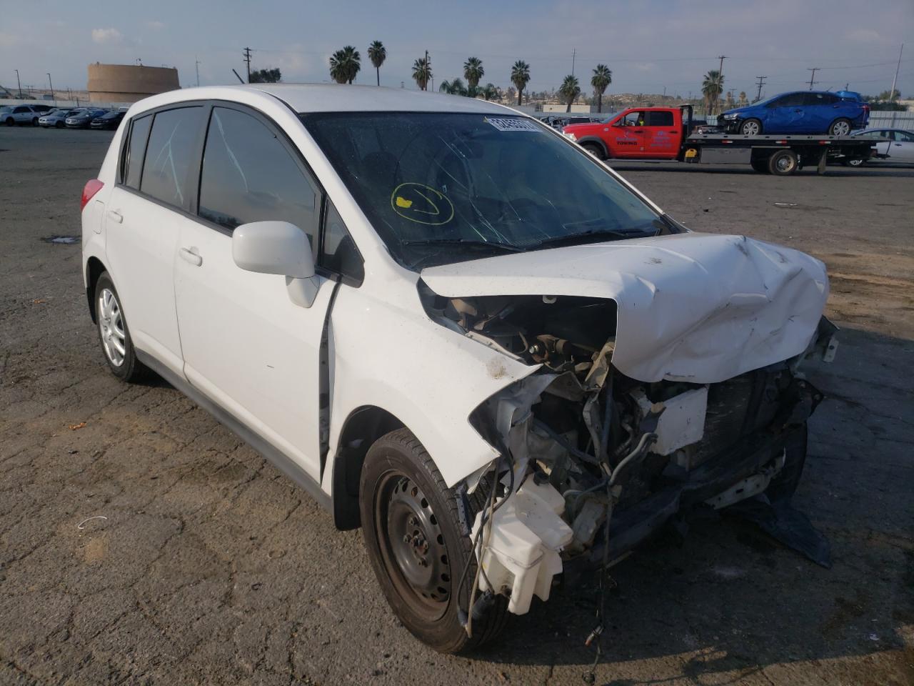 NISSAN VERSA S 2008 with VIN 3N1BC13EX8L461950 - Photo from auction