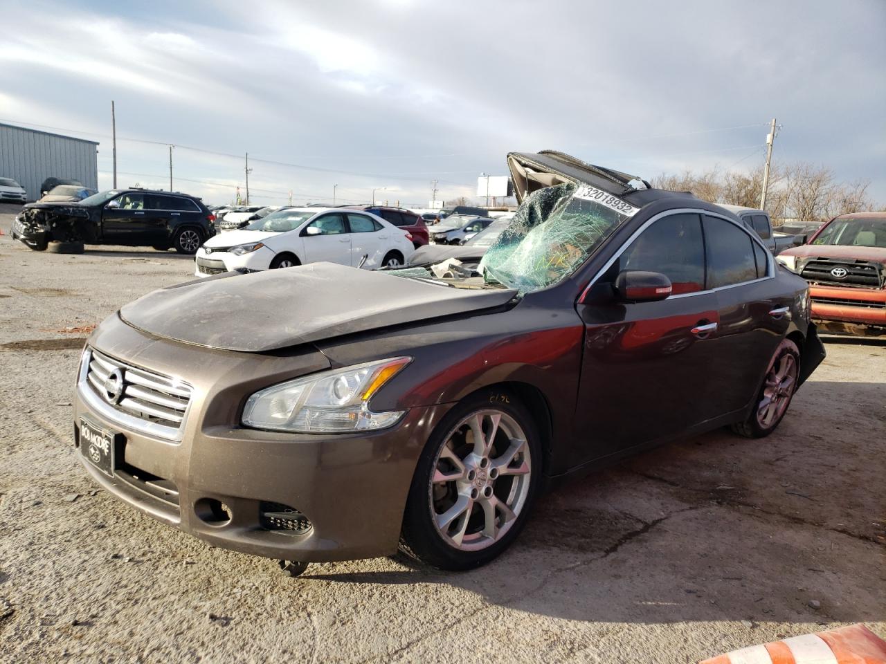 Photo 2 from auction – 2012 NISSAN MAXIMA S with VIN 1N4AA5AP9CC857548
