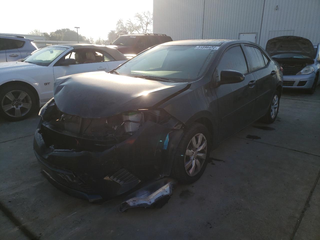 Photo 2 from auction – 2016 TOYOTA COROLLA L with VIN 5YFBURHE6GP463164