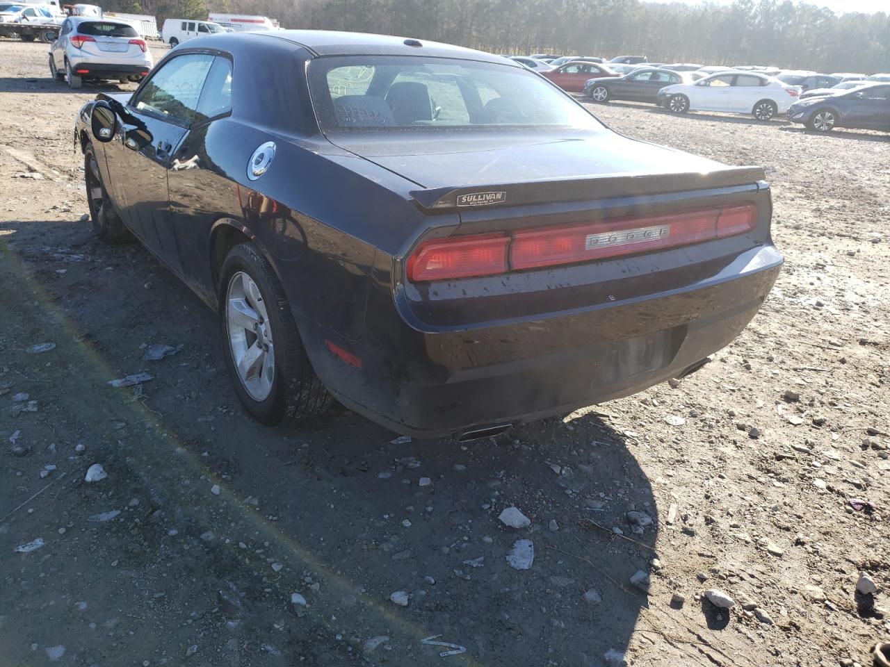 Photo 3 from auction – 2012 DODGE CHALLENGER with VIN 2C3CDYBT1CH198860