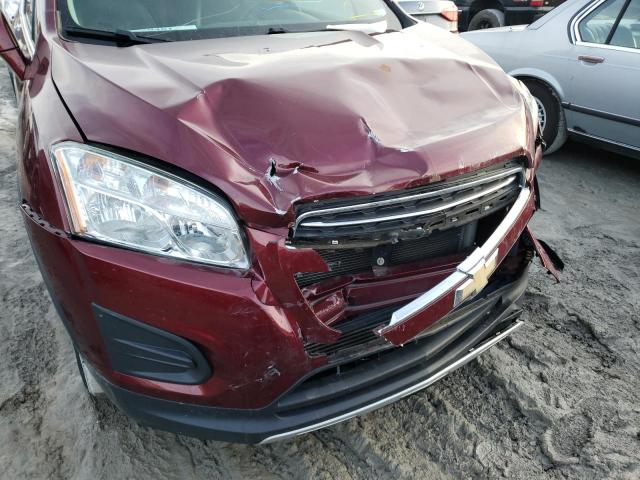 Photo 9 from auction – 2016 CHEVROLET TRAX 1LT with VIN 3GNCJPSB2GL239734