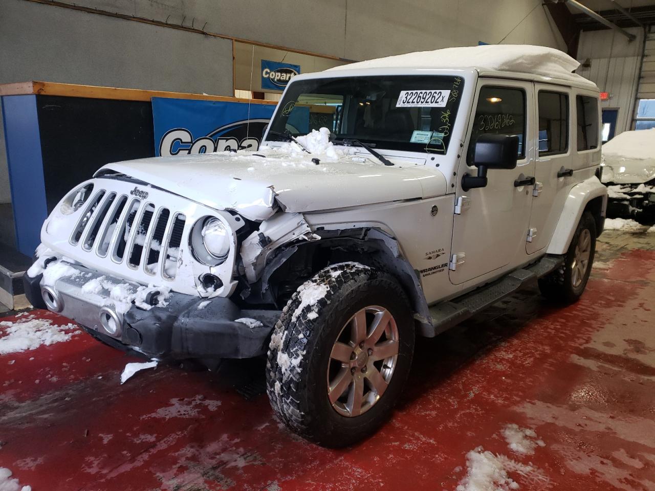 Photo 2 from auction – 2017 JEEP WRANGLER U with VIN 1C4BJWEG9HL508766