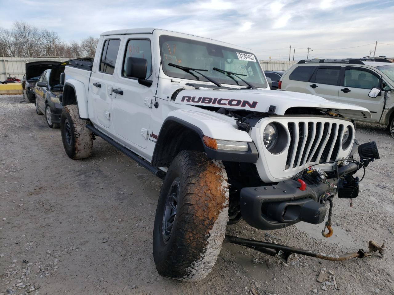 JEEP GLADIATOR 2020 with VIN 1C6JJTBG0LL161813 - Photo from auction