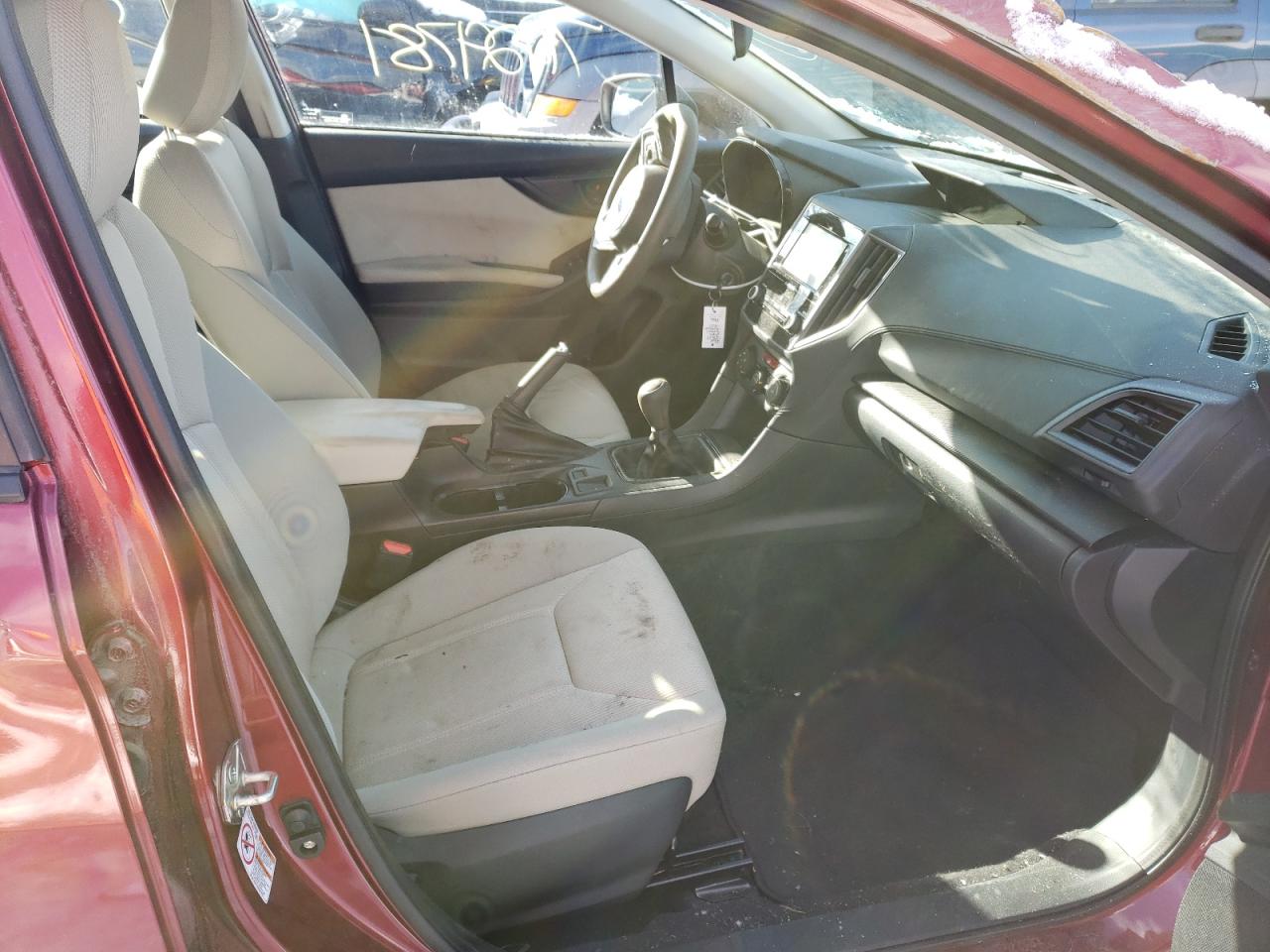 Photo 5 from auction – 2020 SUBARU IMPREZA with VIN 4S3GKAA63L1600642