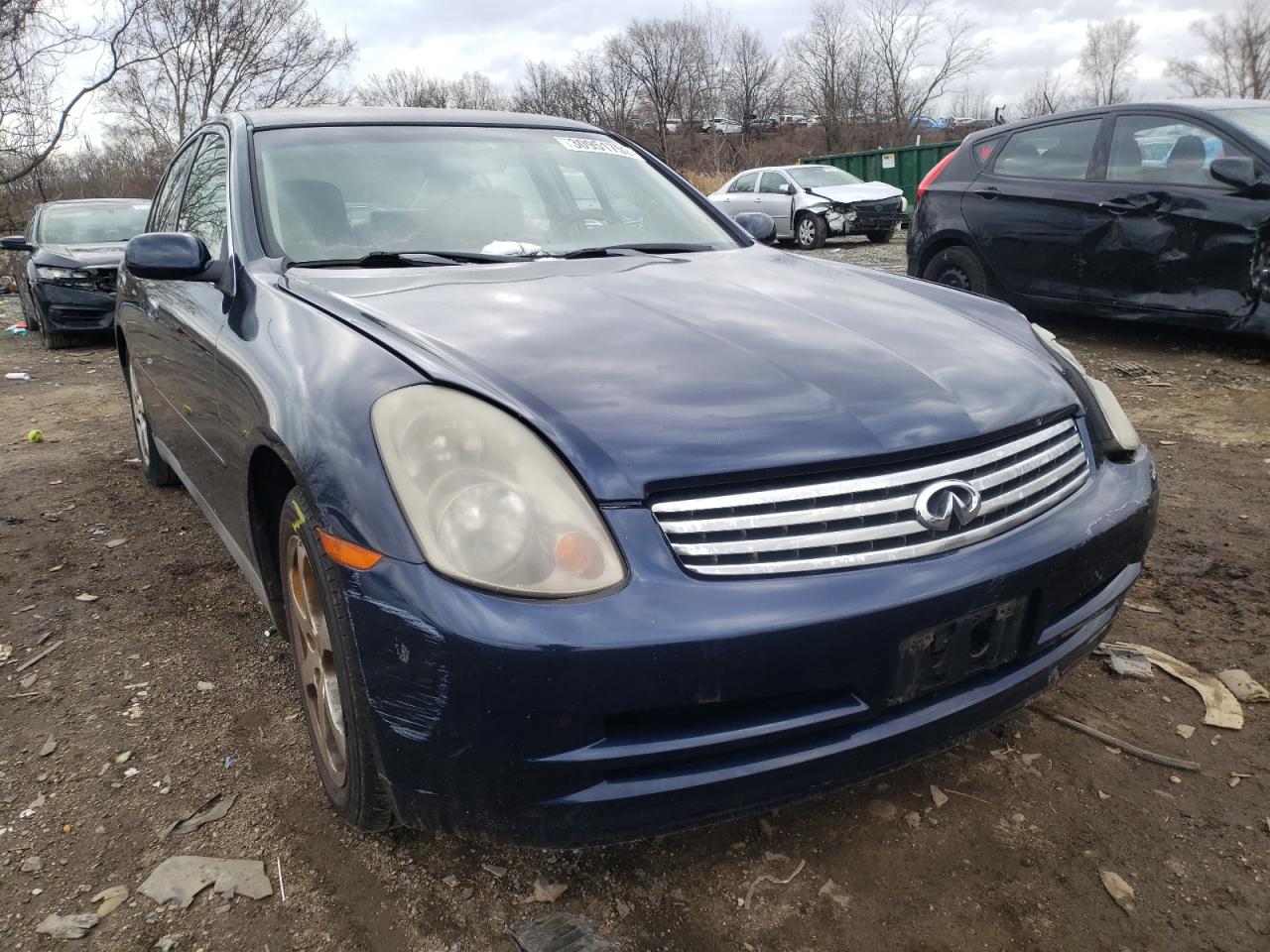 INFINITI G35 2003 with VIN JNKCV51E83M012575 - Photo from auction