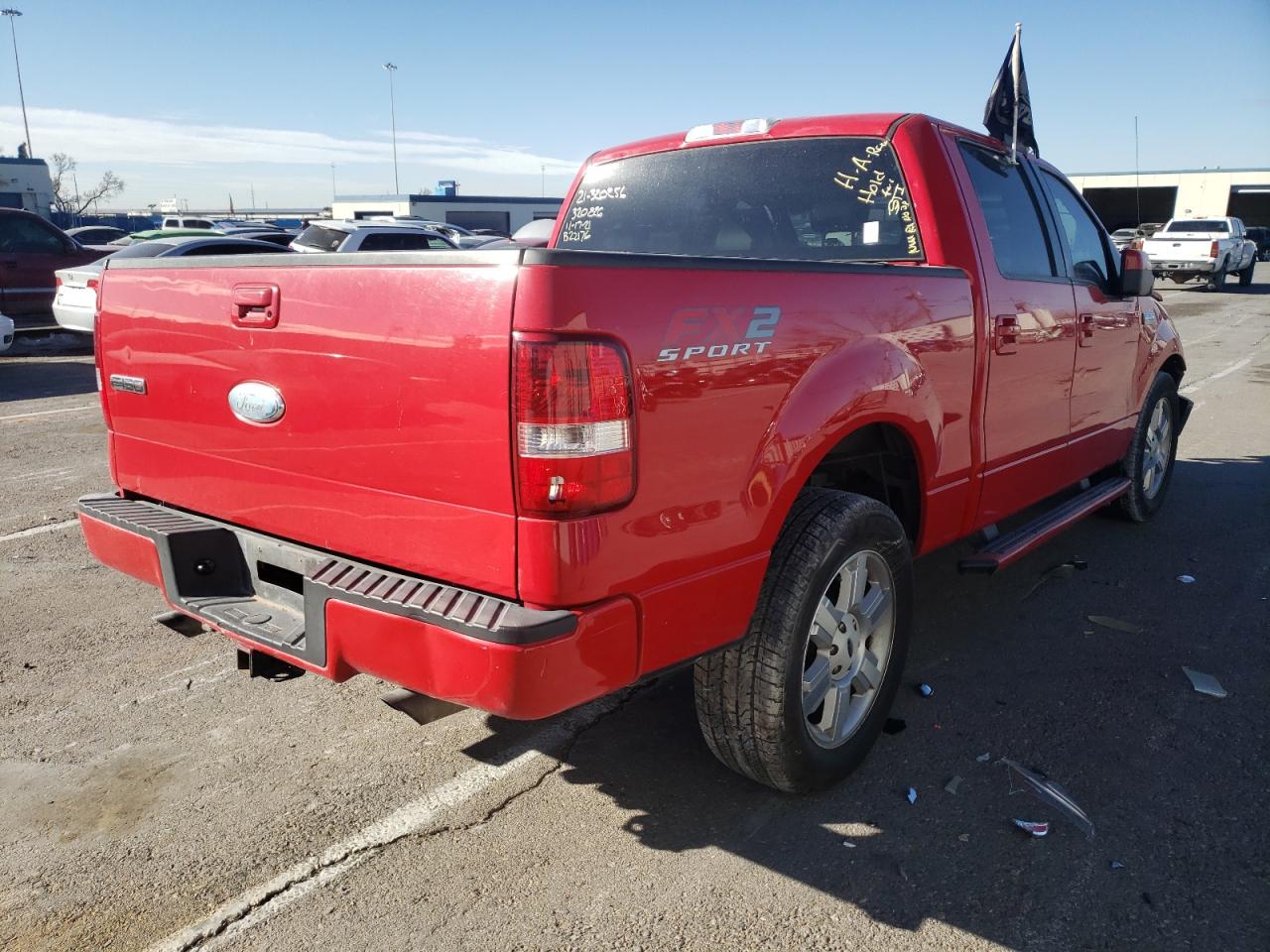 Photo 4 from auction – 2007 FORD F150 SUPER with VIN 1FTPW12VX7KA78473