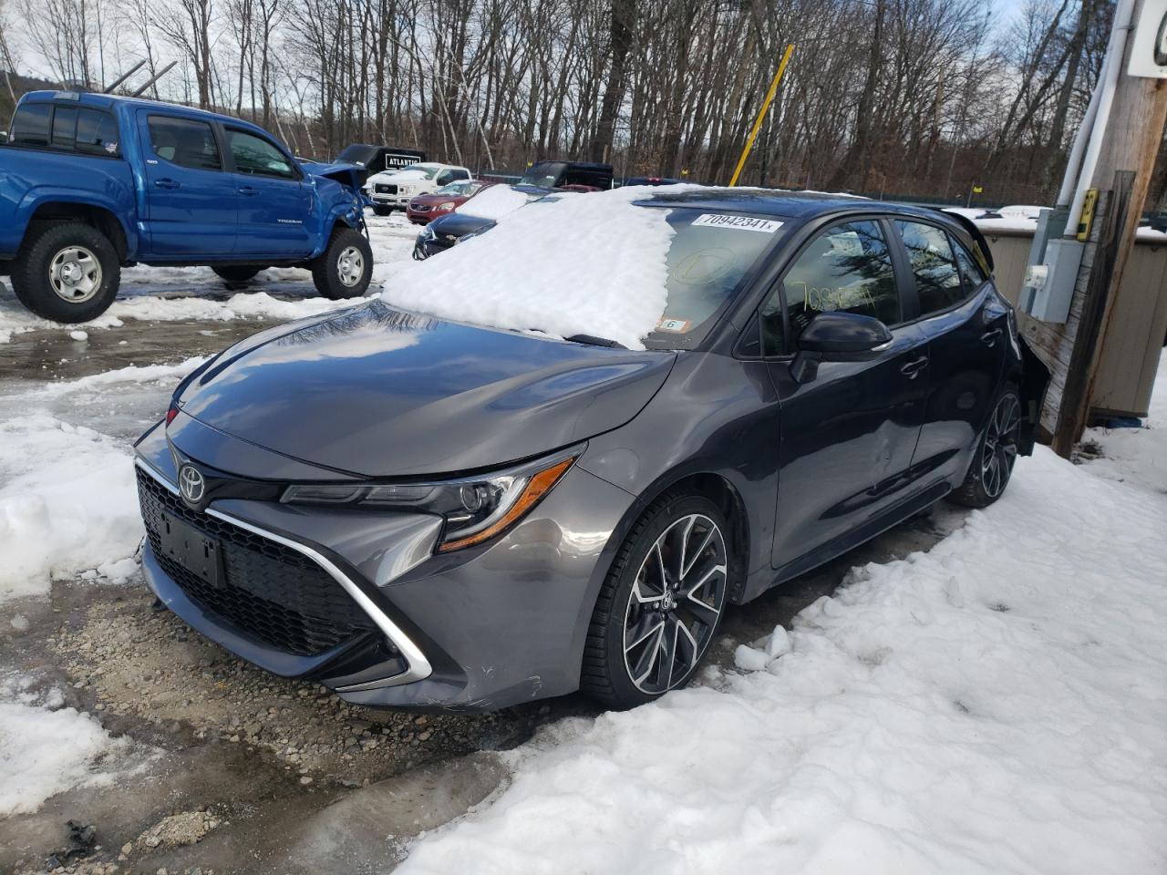 Photo 2 from auction – 2022 TOYOTA COROLLA XS with VIN JTNC4MBE2N3154602