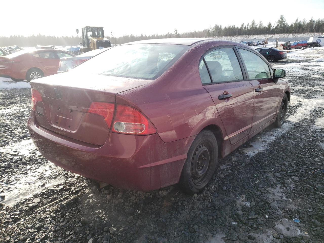Photo 4 from auction – 2007 HONDA CIVIC DX with VIN 1HGFA15357L800321