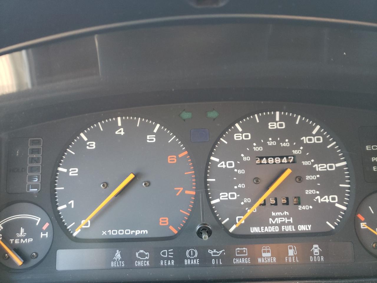 Photo 8 from auction – 1989 MAZDA 626 with VIN JM1GD2225K1768938