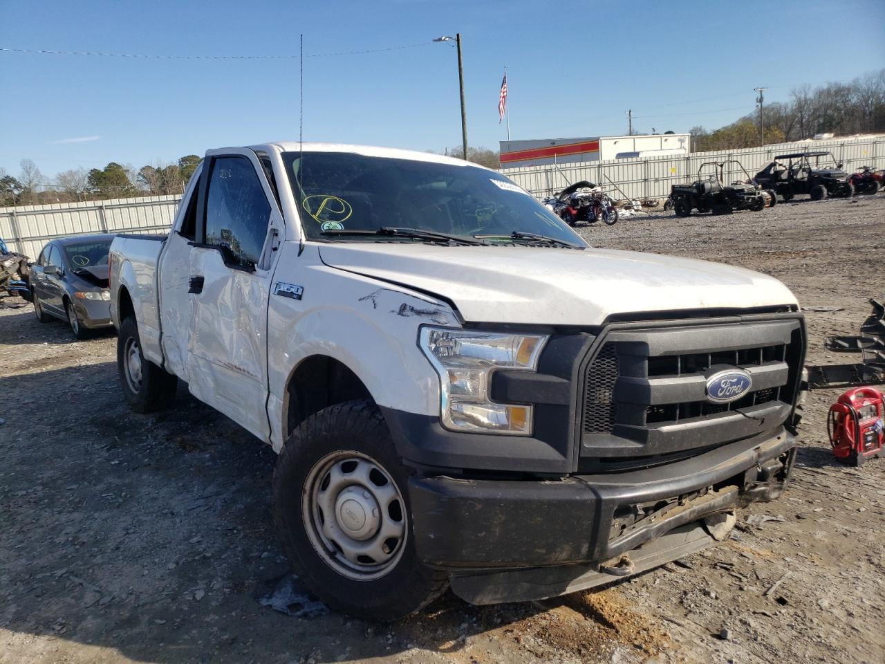 FORD F150 SUPER 2016 with VIN 1FTFX1EF5GFC07662 - Photo from auction