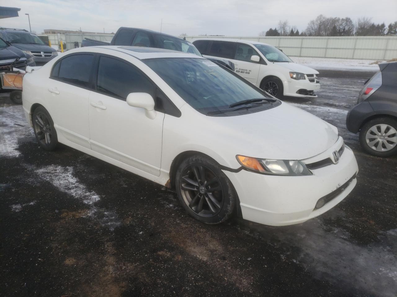 HONDA CIVIC SI 2008 with VIN 2HGFA55568H706259 - Photo from auction