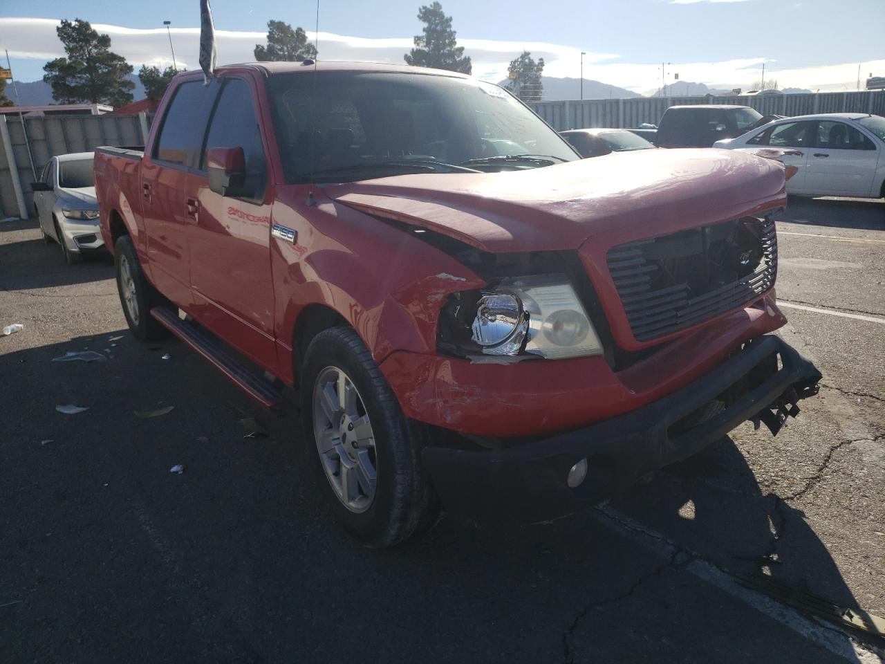 FORD F150 SUPER 2007 with VIN 1FTPW12VX7KA78473 - Photo from auction