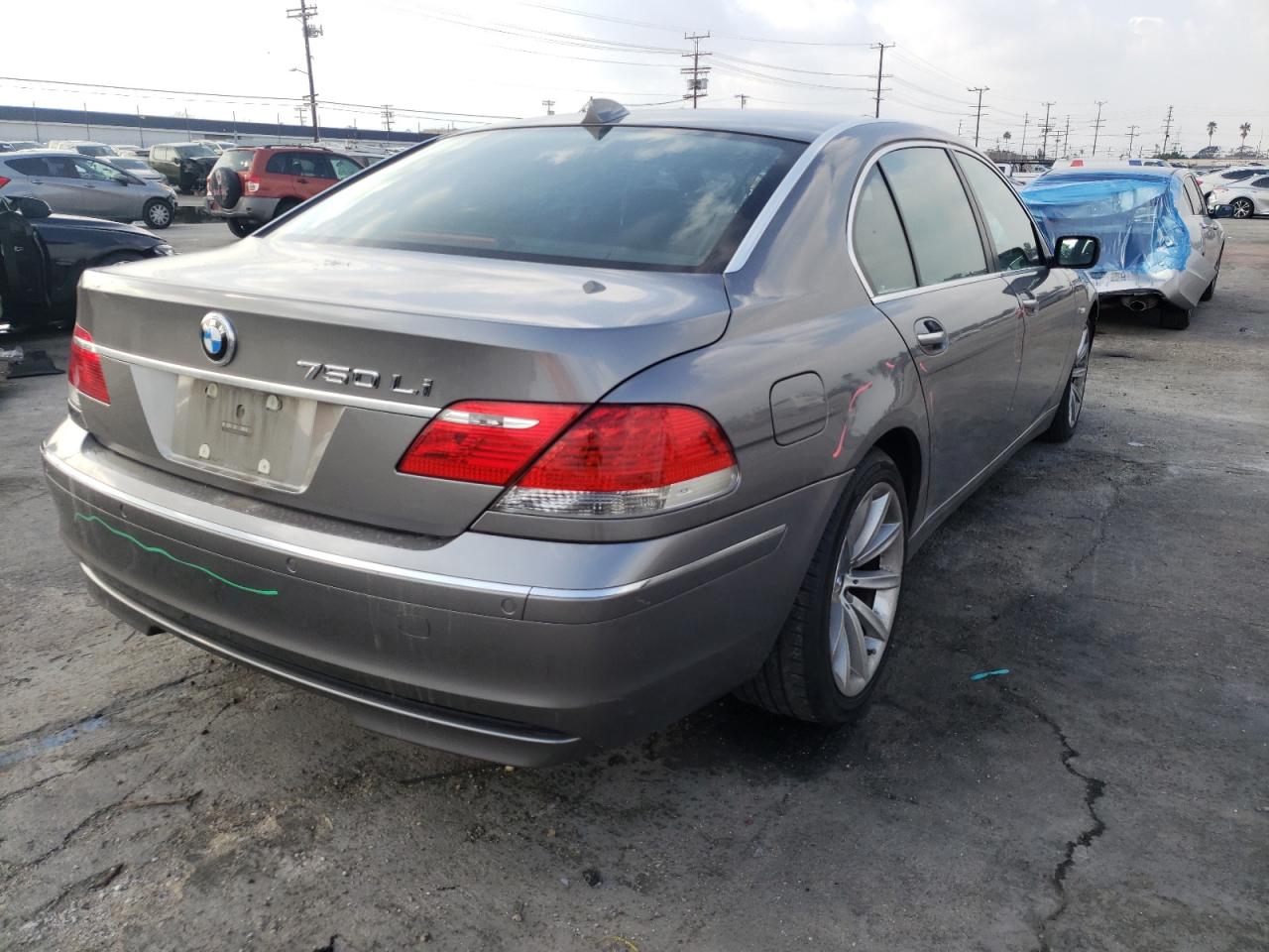 Photo 4 from auction – 2008 BMW 750 LI with VIN WBAHN83548DT84375