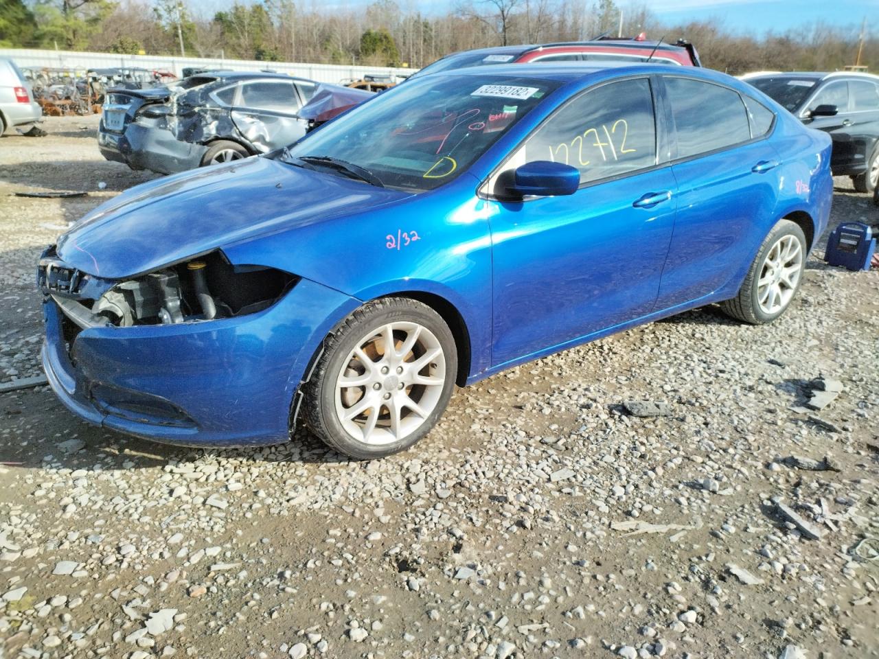 Photo 2 from auction – 2013 DODGE DART SXT with VIN 1C3CDFBA5DD105761