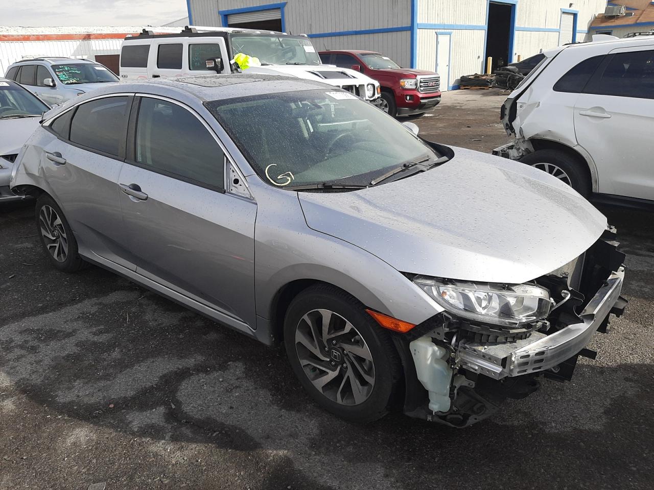 HONDA CIVIC EX 2016 with VIN 19XFC2F71GE072621 - Photo from auction