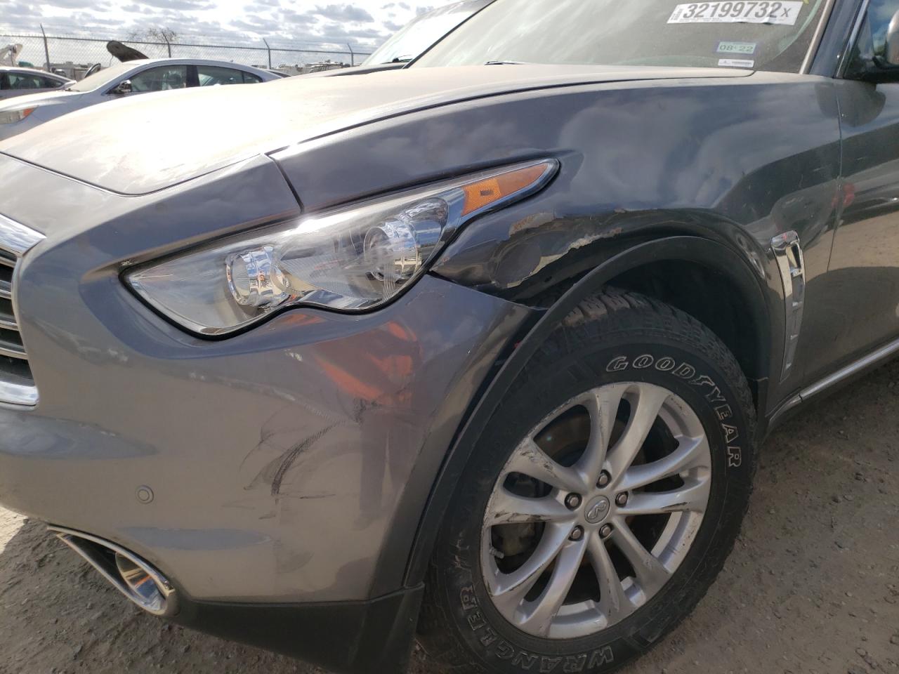 Photo 9 from auction – 2013 INFINITI FX37 with VIN JN8CS1MW3DM173235