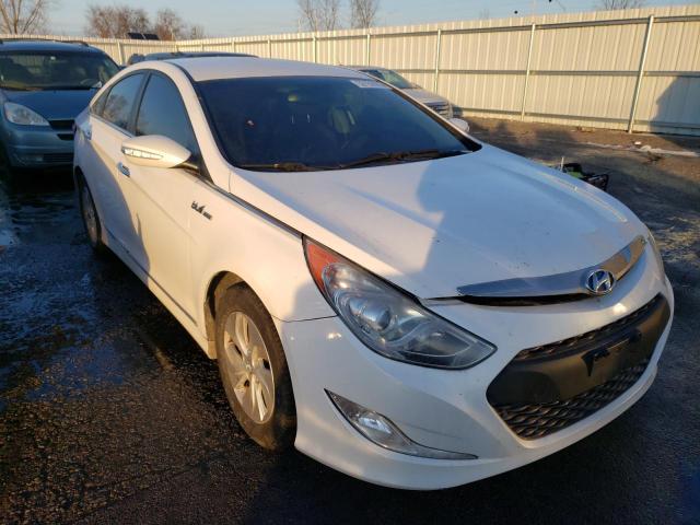 HYUNDAI SONATA HYB 2013 with VIN KMHEC4A40DA074889 - Photo from auction