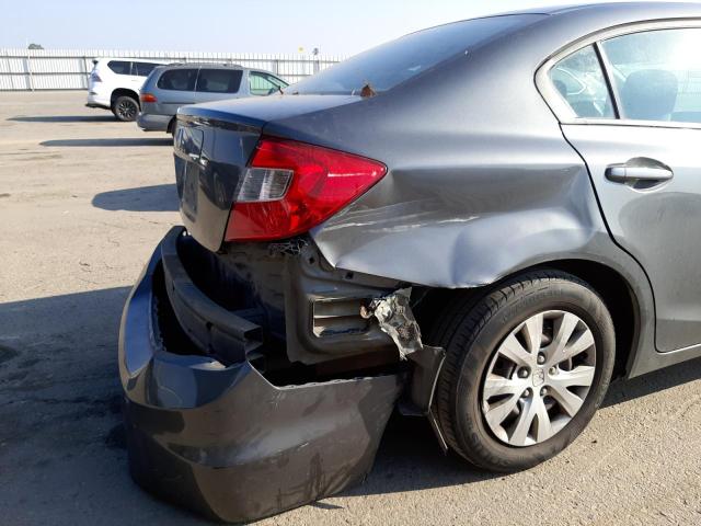 Photo 9 from auction – 2012 HONDA CIVIC LX with VIN 19XFB2F54CE372634