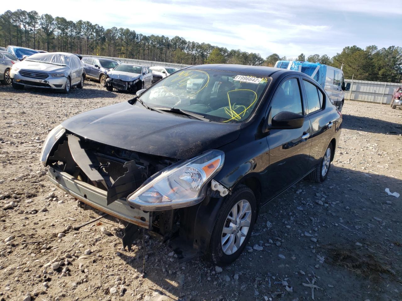 Photo 2 from auction – 2017 NISSAN VERSA S with VIN 3N1CN7AP3HL822926
