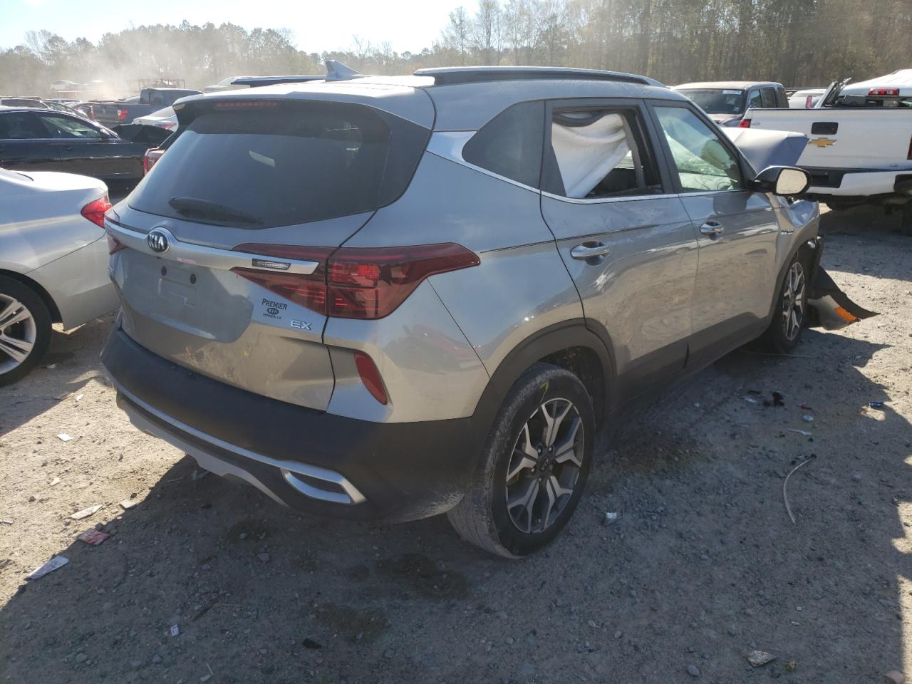 Photo 4 from auction – 2021 KIA SELTOS EX with VIN KNDERCAA1M7131570