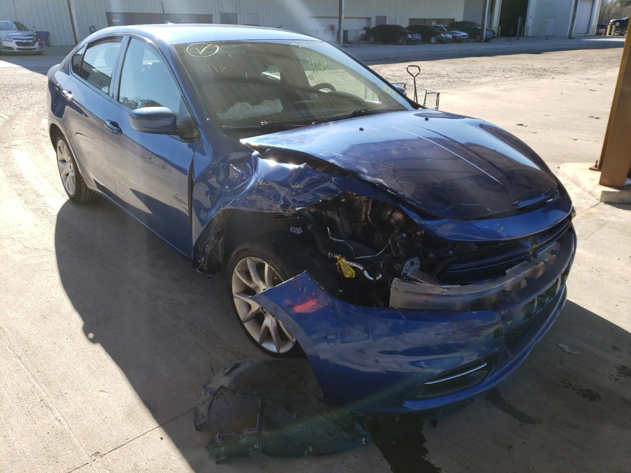 DODGE DART SXT 2013 with VIN 1C3CDFBA3DD312536 - Photo from auction