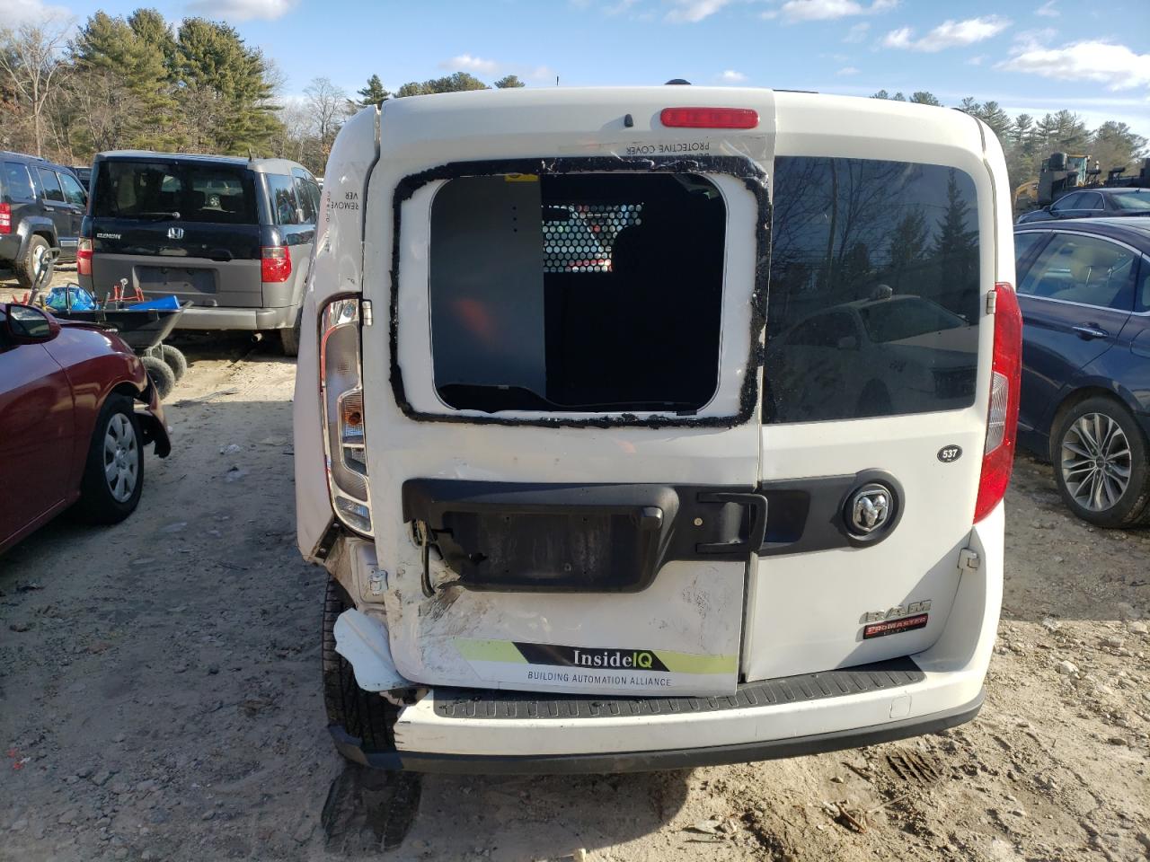 Photo 9 from auction – 2016 RAM PROMASTER with VIN ZFBERFBTXG6C01469