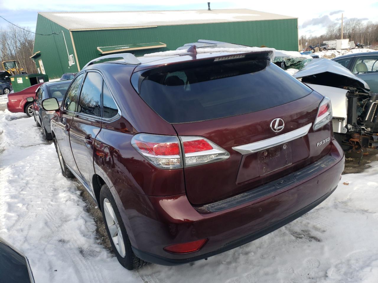 Photo 3 from auction – 2015 LEXUS RX 350 BAS with VIN 2T2BK1BAXFC260737
