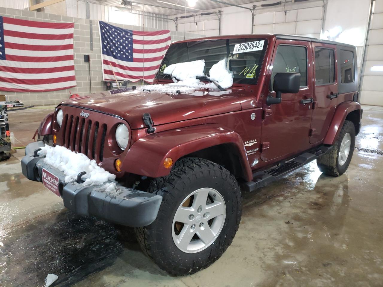Photo 2 from auction – 2007 JEEP WRANGLER S with VIN 1J4GA59167L155496