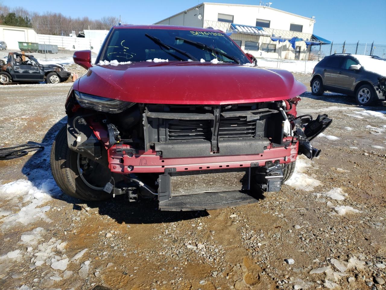 Photo 9 from auction – 2020 CHEVROLET BLAZER RS with VIN 3GNKBERS2LS541236