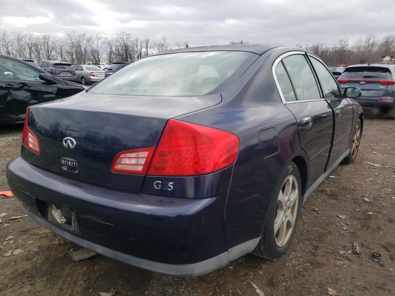Photo 4 from auction – 2003 INFINITI G35 with VIN JNKCV51E83M012575