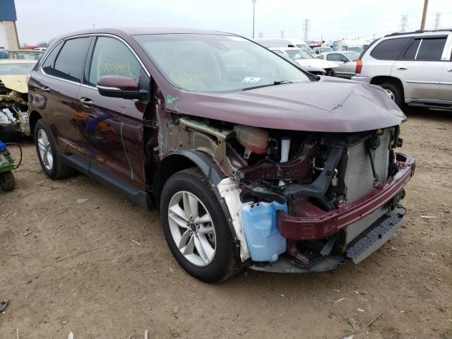 FORD EDGE SEL 2018 with VIN 2FMPK4J95JBC36488 - Photo from auction