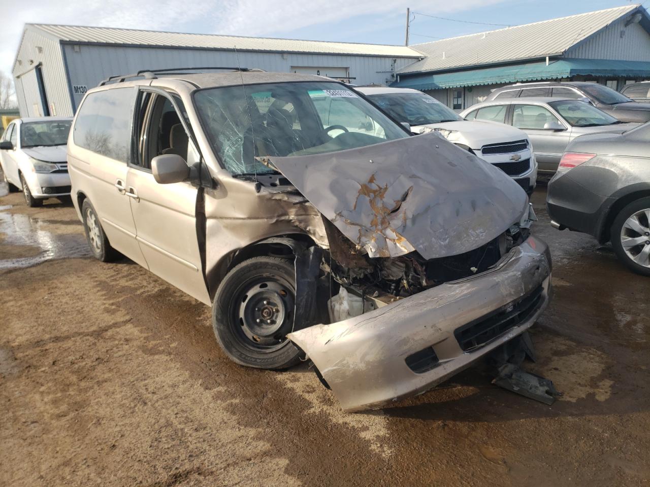 HONDA ODYSSEY EX 2002 with VIN 2HKRL18682H589690 - Photo from auction