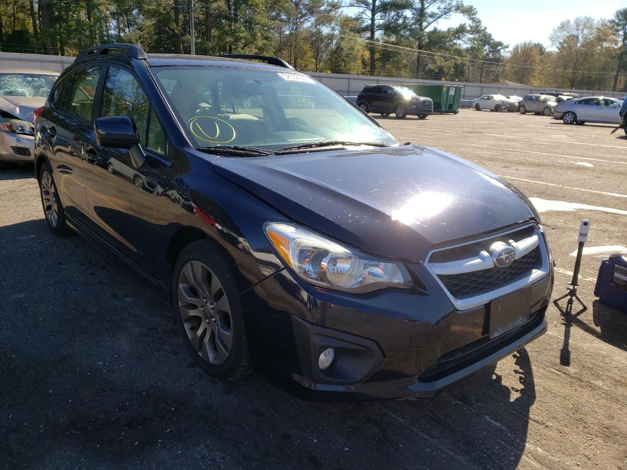 SUBARU IMPREZA SP 2014 with VIN JF1GPAL61EH260017 - Photo from auction