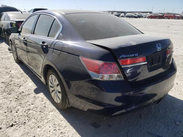 Photo 3 from auction – 2011 HONDA ACCORD LX with VIN 1HGCP2F30BA040079