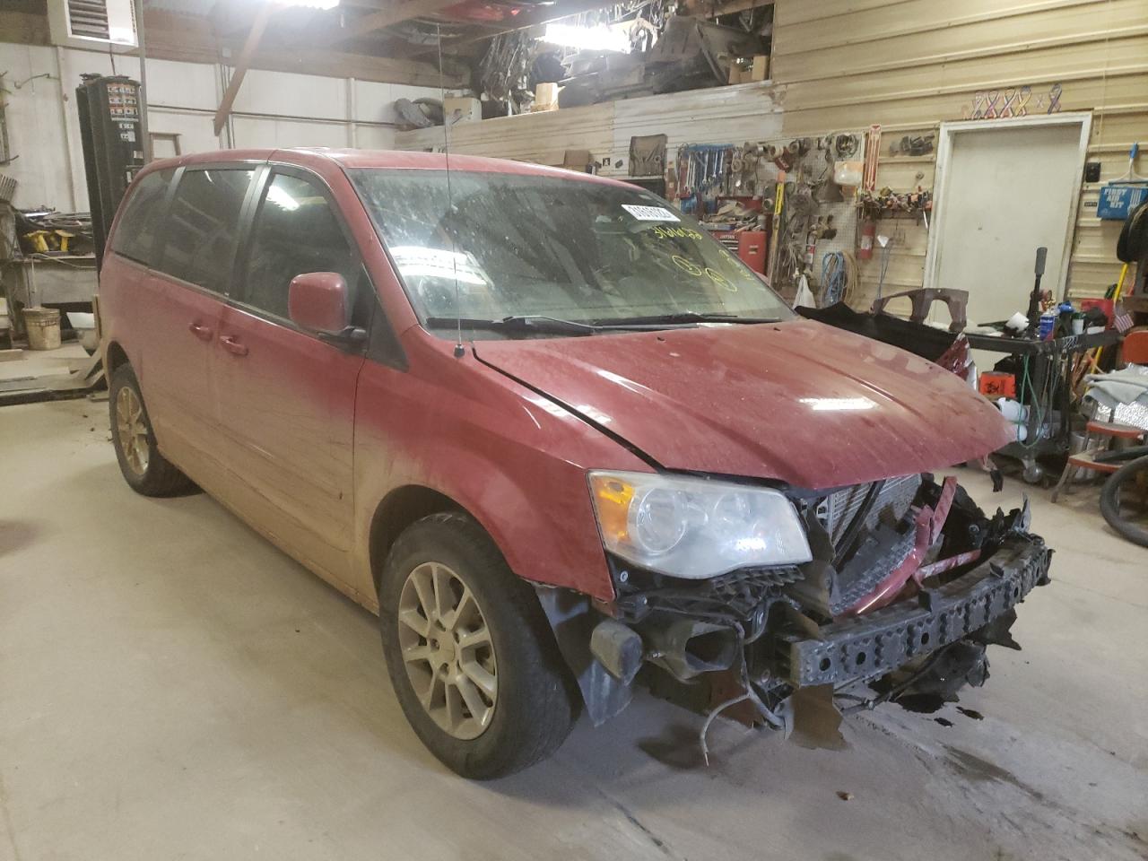 DODGE GRAND CARA 2013 with VIN 2C4RDGEG8DR636171 - Photo from auction
