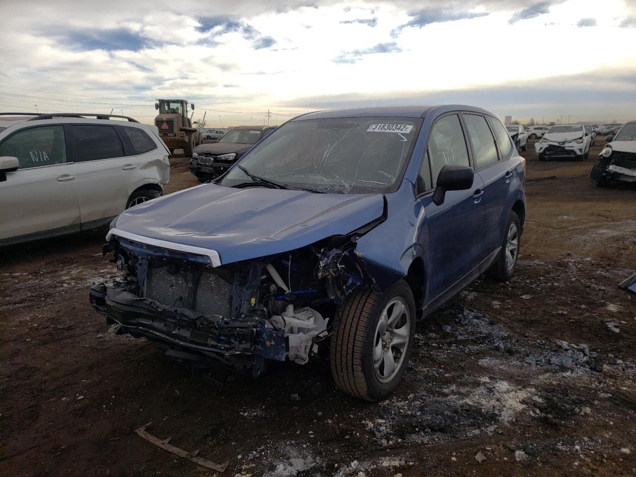 Photo 2 from auction – 2017 SUBARU FORESTER 2 with VIN JF2SJAAC1HG480316
