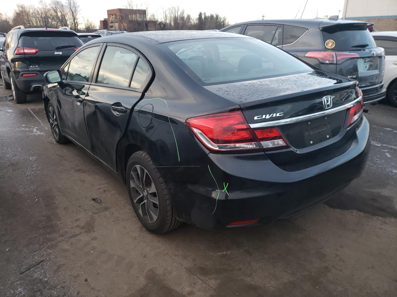 Photo 3 from auction – 2015 HONDA CIVIC EX with VIN 19XFB2F8XFE223109
