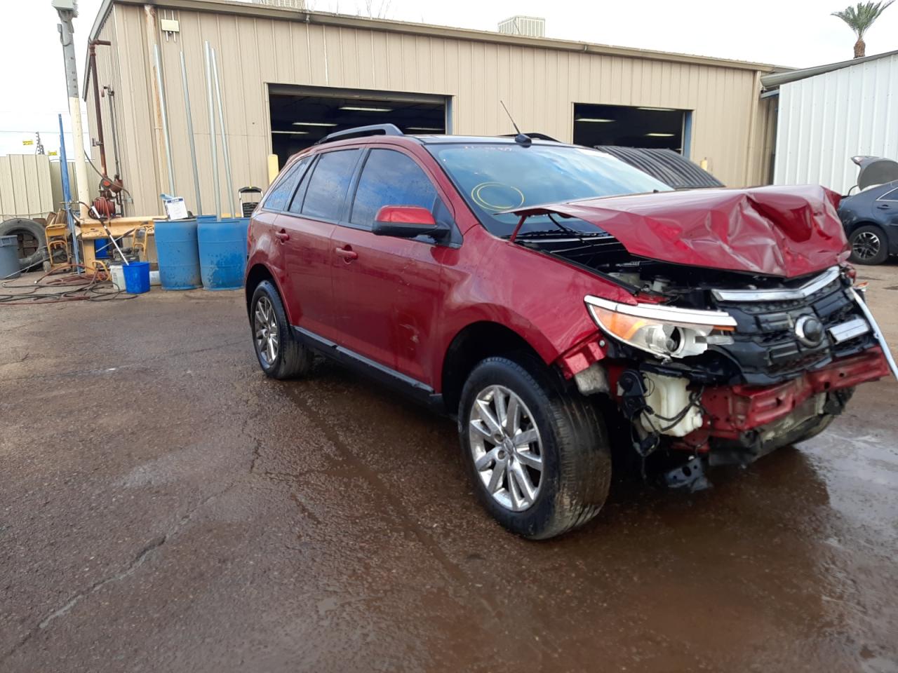 FORD EDGE SEL 2013 with VIN 2FMDK3JC6DBC70825 - Photo from auction