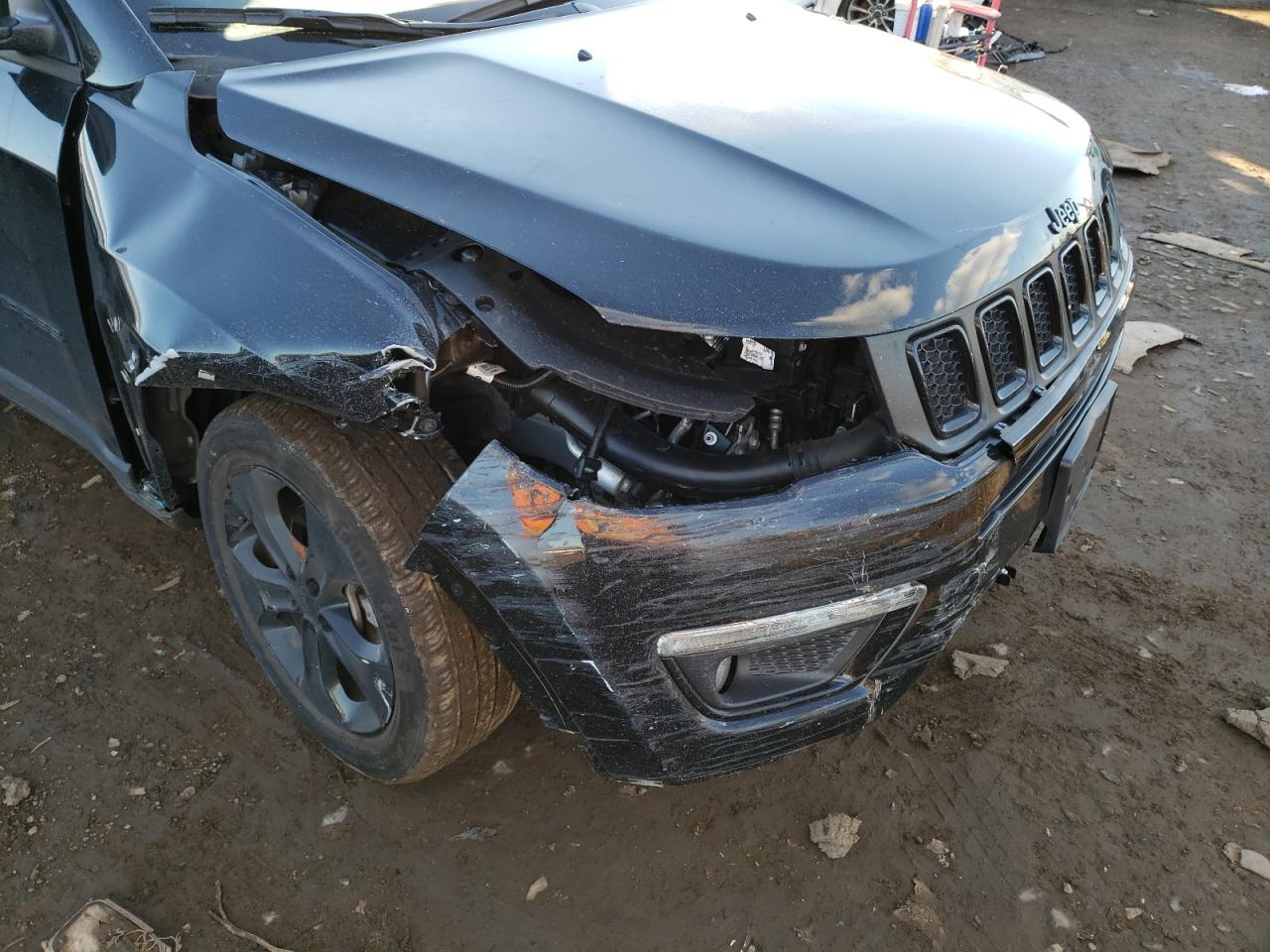 Photo 9 from auction – 2021 JEEP COMPASS LA with VIN 3C4NJDBB7MT526059