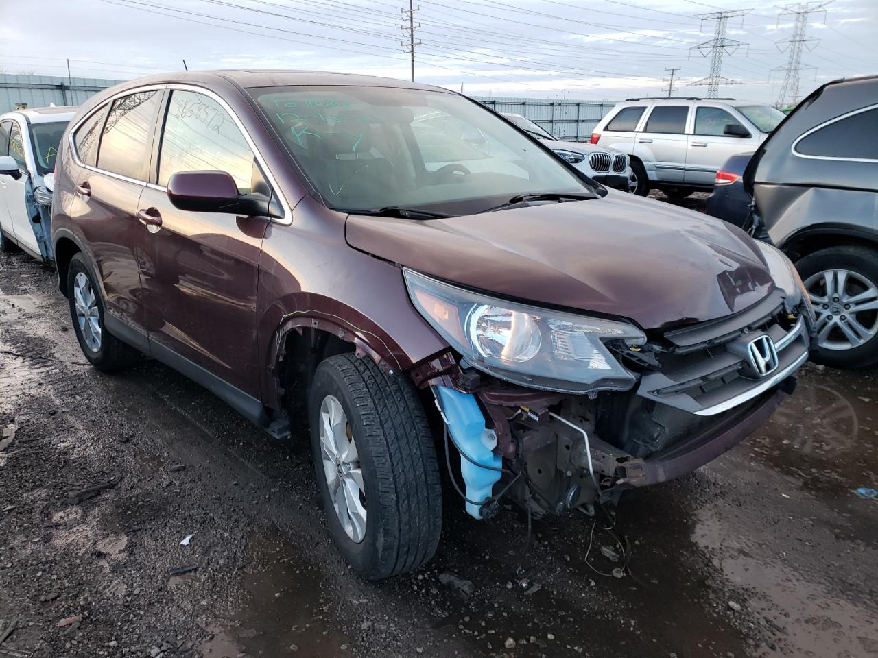 Photo 1 from auction – 2014 HONDA CR-V EX with VIN 5J6RM4H51EL028831