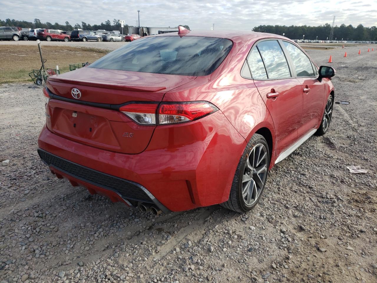 Photo 4 from auction – 2020 TOYOTA COROLLA SE with VIN 5YFP4RCE8LP034602