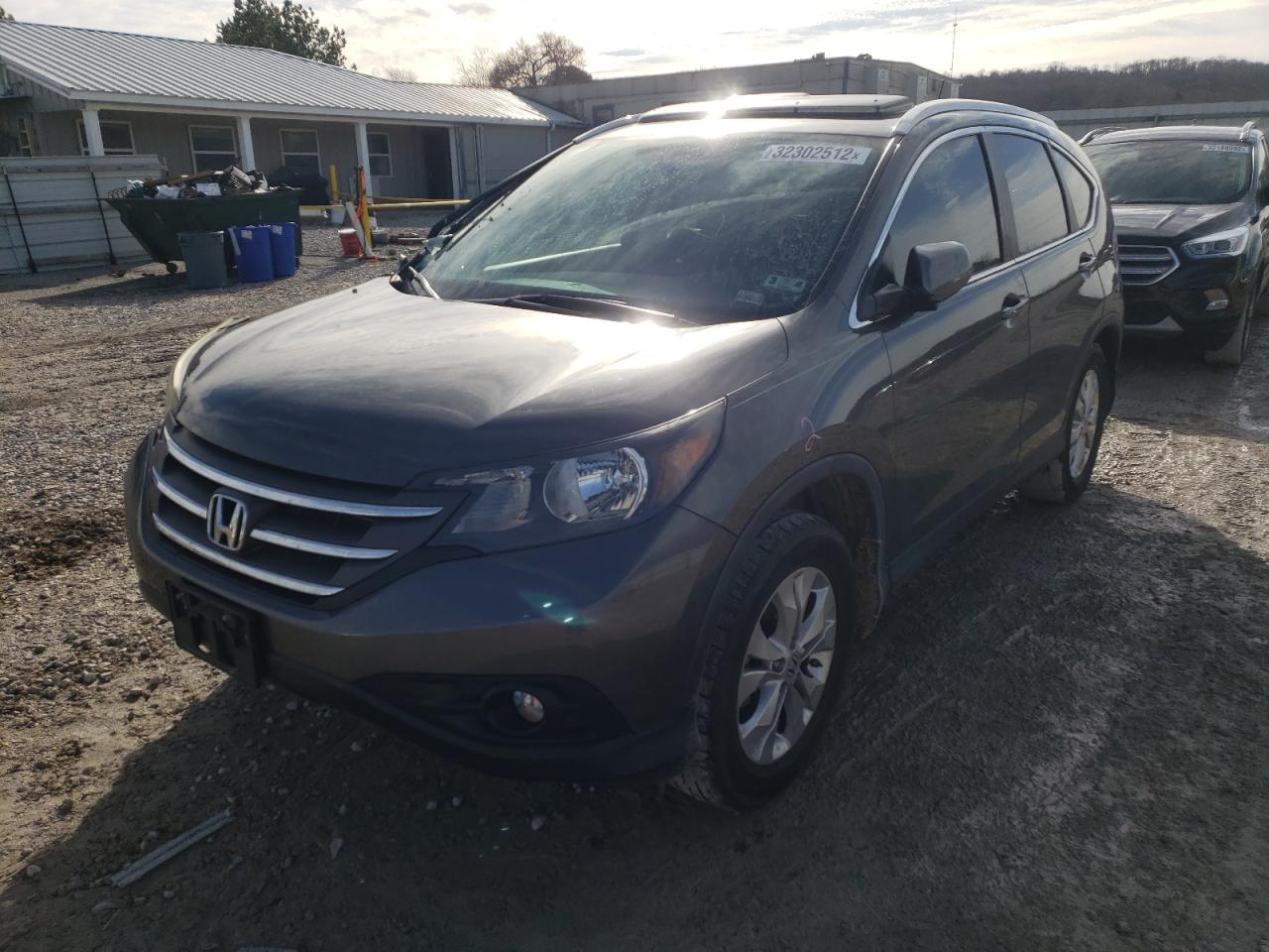 Photo 2 from auction – 2012 HONDA CR-V EXL with VIN 5J6RM4H77CL025608
