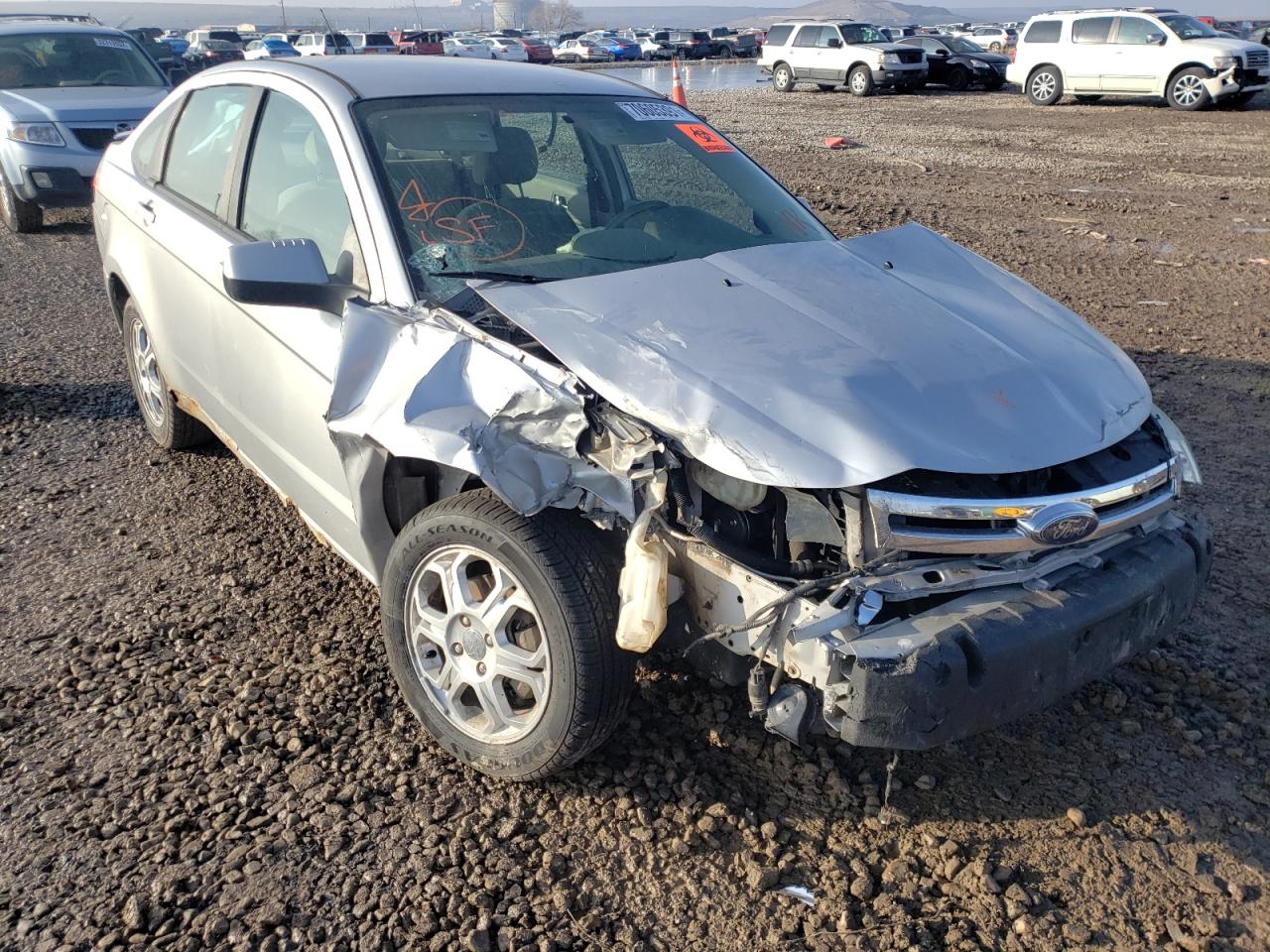 Photo 1 from auction – 2008 FORD FOCUS SE with VIN 1FAHP35N48W136084