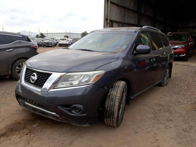 Photo 2 from auction – 2014 NISSAN PATHFINDER with VIN 5N1AR2MN8EC735399
