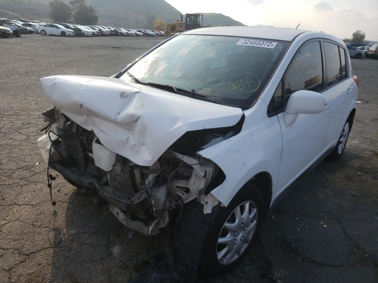 Photo 2 from auction – 2008 NISSAN VERSA S with VIN 3N1BC13EX8L461950