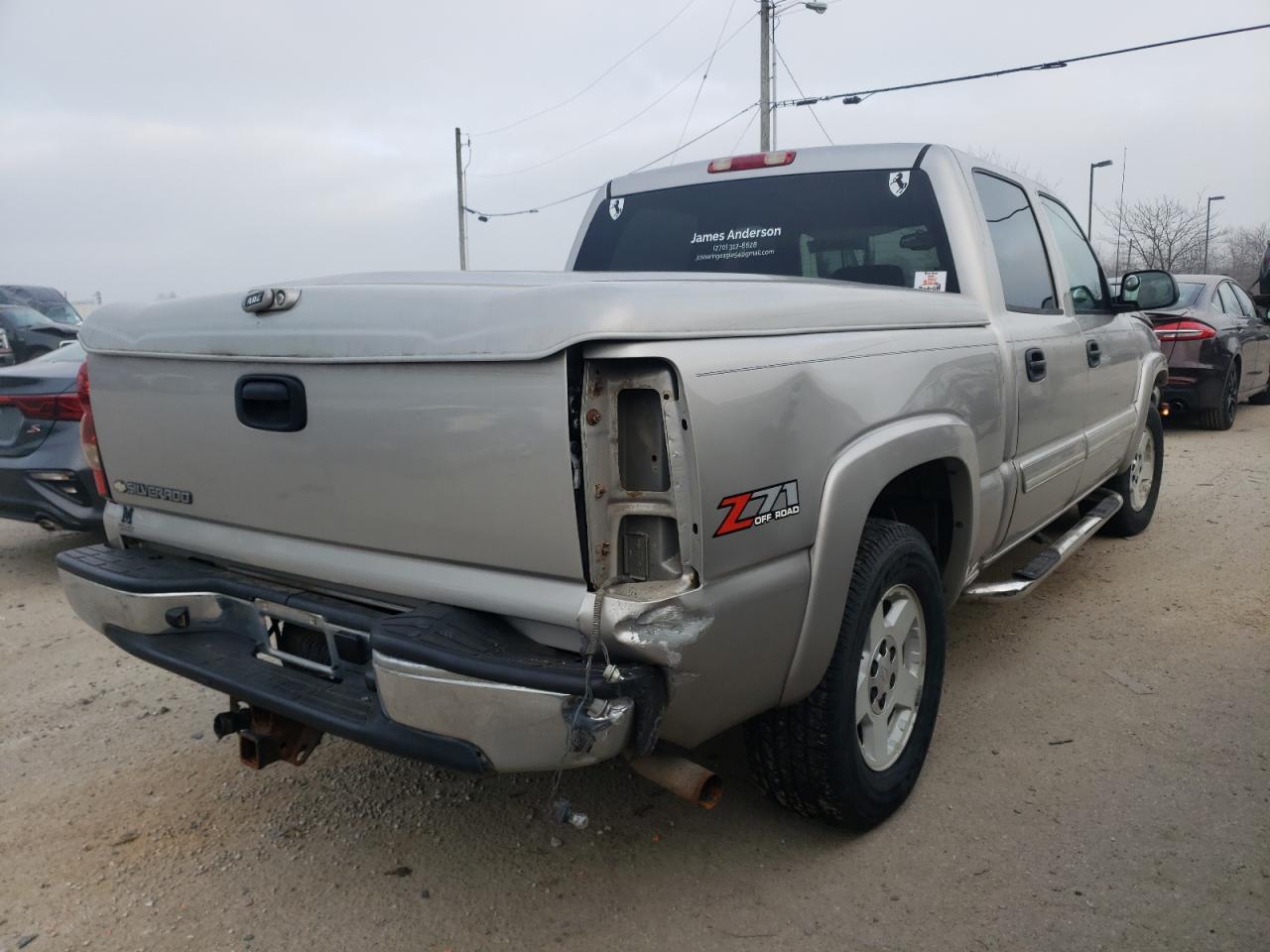Photo 4 from auction – 2006 CHEVROLET SILVERADO with VIN 2GCEK13T161136372