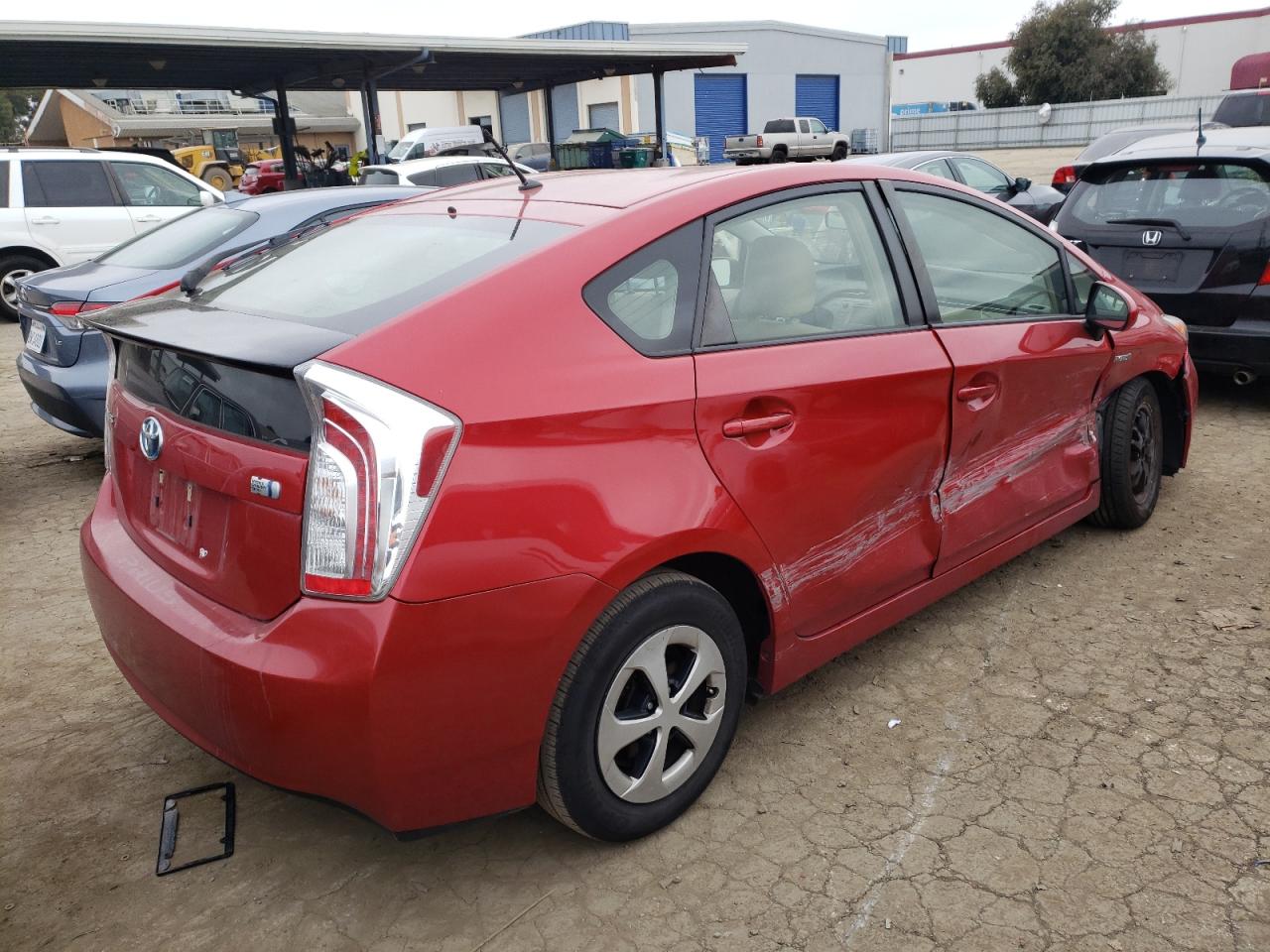 Photo 4 from auction – 2013 TOYOTA PRIUS with VIN JTDKN3DU4D5577096