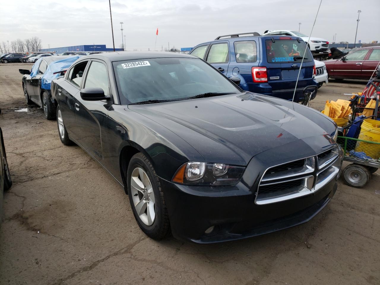 DODGE CHARGER SX 2013 with VIN 2C3CDXHG2DH502204 - Photo from auction