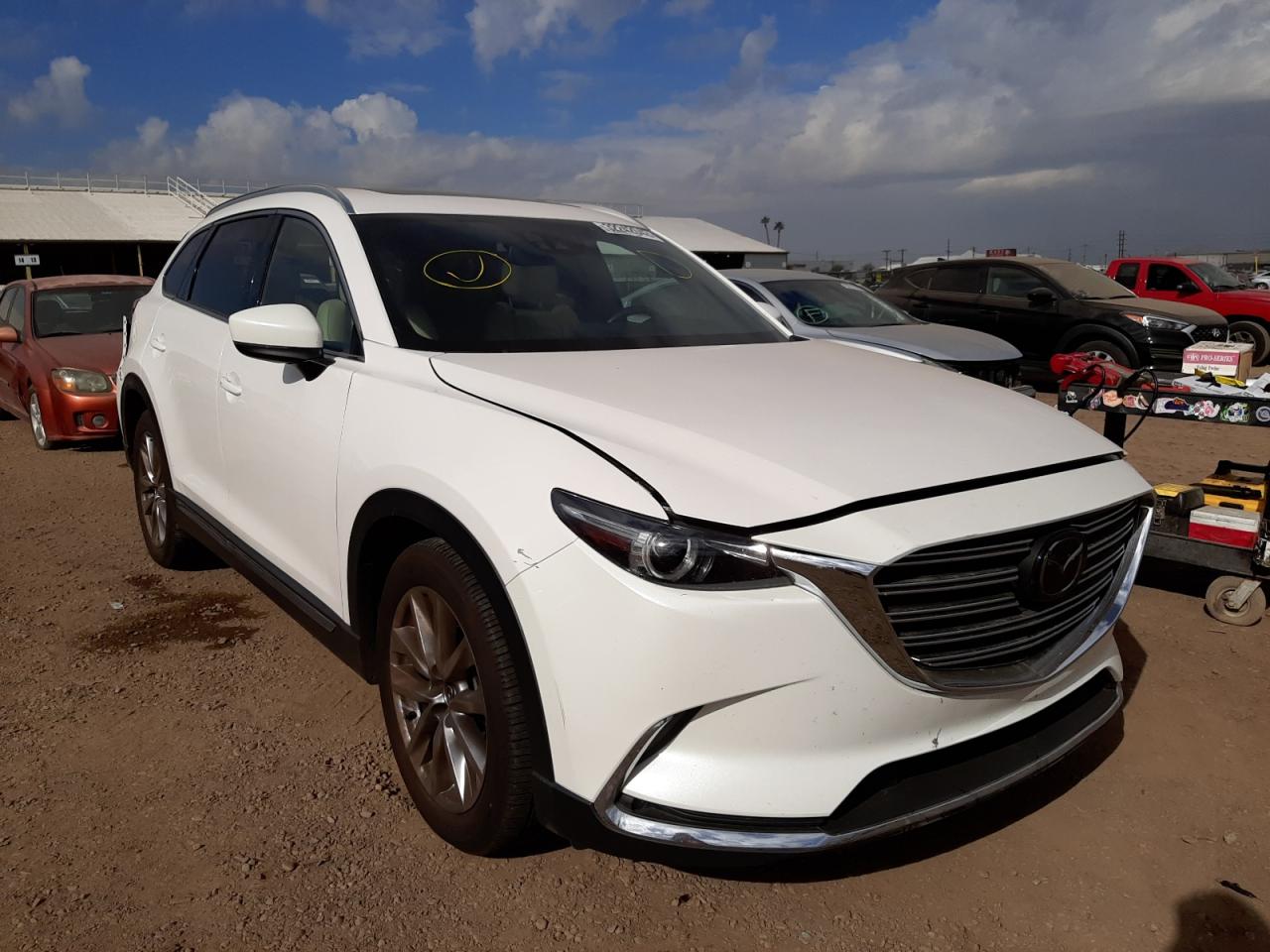 MAZDA CX-9 GRAND 2016 with VIN JM3TCBDY1G0126563 - Photo from auction