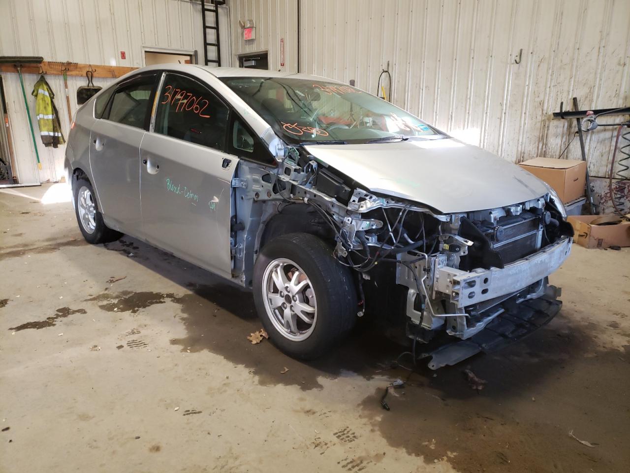 TOYOTA PRIUS 2010 with VIN JTDKN3DU2A5216106 - Photo from auction